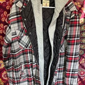 RedHead Black and Gray Jacket